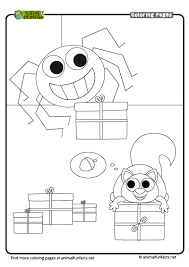 Collection of coloring page of a spider (32) printable incy wincy spider coloring pages colouring page of spider Christmas Spider Coloring Pages