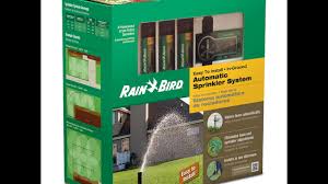 Rain bird sprinkler heads have half an inch male inlet which will allow you to fit most pipes easily. Rain Bird 32eti In Ground Automatic Sprinkler System Kit Review Part 1 Of 2 Youtube