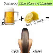 Mescolare 50 ml di succo di limone con acqua ossigenata 3%. Shampoo Alla Birra E Limone Per Capelli Morbidi Bismama