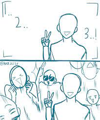 Pin By Nashithewolf On Í¬ì¦ Êµ¬ë Drawing Poses Anime Poses Reference Funny Drawings Convert your selfie to waifu, a.k.a. anime poses reference