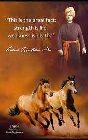 Strength Is Life Swami Vivekananda Swami Vivekananda Wallpapers Swami Vivekananda Quotes