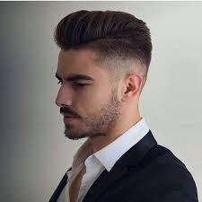 Tapered Back Comb Mens Hairstyles Pompadour Mens Hairstyles Short Cool Hairstyles For Men