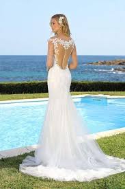 Tüll träger sorgen abdeckung und schön. Brautkleid Hochzeitskleid Wedding Dress Bridal Wear Tiefer Rucken Trompeten Form Tatoo Spitze Figurbetont Hochzeitskleid Brautmode Brautkleid