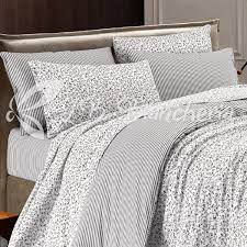 Prodotti simili a misure lenzuola matrimoniali ikea su internet. Completo Lenzuola Tiffany 100 Cotone Misura Francese Tipo Ikea Grigio Lbbiancheria