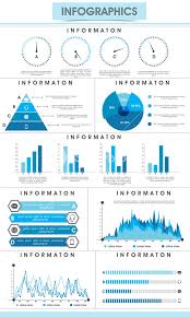 Creative Infographic Bars Pie Charts Arrows And Graphs For
