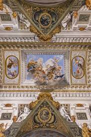 Florence Italy Fresco Ceiling Ceiling Painting Painted Ceiling Florence