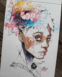 Design Stack: A Blog about Art, Design and Architecture: Traditional Mixed  Media Portraits