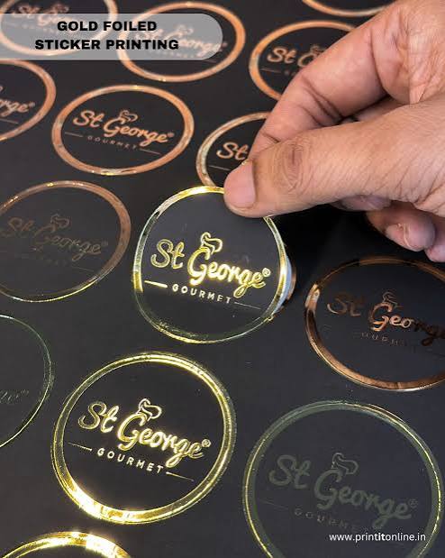 FOILED STICKERS (2inch ROUND)