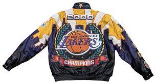 Lot Detail 2000 Los Angeles Lakers Nba Champions Custom Jeff Hamilton Jacket Nba Champions Los Angeles Lakers Lakers