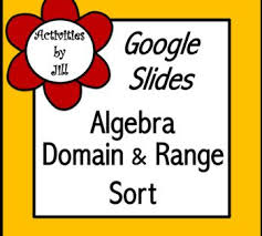 Domain Range Sort Algebra By Activities By Jill Tpt In 2020 High School Teacher Algebra Tpt Math