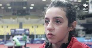 Hend zaza is only 11 years old. Table Tennis Hend Zaza 11 Year Old From Syria Qualifies For Tokyo Olympics