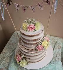 Shabby Chic Baby Shower Cake Cake By Sweet Delights By Cakesdecor