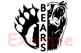 Chicago bears helmet bears football chicago bears wallpaper cricut tutorials cricut ideas sports images thundercats vinyl crafts cricut vinyl. Chicago Bears Svg Cutting Files Bear Football Baseball Basketball 951s By Hamhamart Thehungryjpeg Com