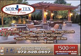 Plano Texas Patio Covered Patio Automatic Gates Driveways