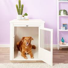 New Age Pet Ecoflex Single Door Furniture Style Dog Crate End Table Russet 23 Inch Chewy Com In 2020 Crate End Tables Dog Crate End Table Furniture Style Dog Crate