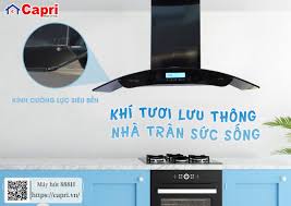 Nên dùng máy hút mùi cảm ứng vẫy tay hay phím nhấn ?