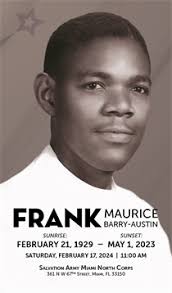 Frank Maurice Barry-Austin Obituary