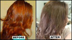 And the rest of my hair is an ugly yellowish bonde/ white blonde(my highlights). How To Tone Brassy Orange Hair At Home W Results L Oreal Paris Mousse Hair Dye Review Youtube