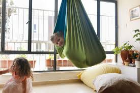 Kids Room Decor Indoor Swing Hanging Chair Sensory Swing Etsy Kids Hammock Hammock Swing Swinging Chair