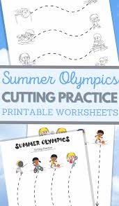 When we talk related with cutting skills worksheets, we already collected particular related pictures to add more info. Summer Olympics Cutting Practice Sheets 3 Boys And A Dog