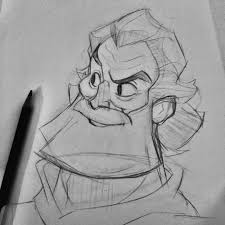 Sean Galloway Head Sketch Inspired By Looking At Some Gameofthrones Pics Online Fanart Seangallowayart Cartoon Styles Character Design Character Art