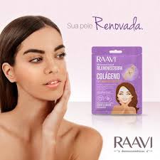The Raavi Rejuvenating Facial Mask contains 87% of natural ingredients in  its formula, dedicated to intensely hydrate and nourish the delicate skin  of the face. 💆💆 The association of Collagen with Coezima