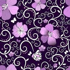 Find & download free graphic resources for purple floral pattern. Dark Violet Seamless Floral Pattern Stock Vector Colourbox