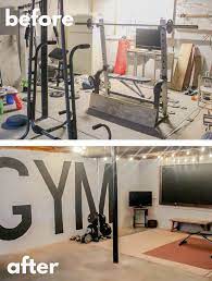 Linear shower drain options are some of th. Creating A Home Gym In An Unfinished Basement On A 100 Budget Lovely Etc