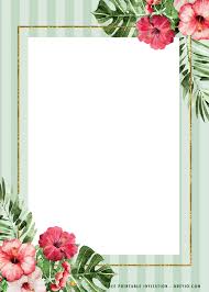 Choose what kind of blank wedding. Free Printable Tropical Boho Invitation Templates Download Hundreds Free Printable Birthday Invitation Templates