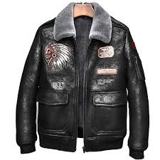 Mens Shearling Coat Indian Totem Men Aviator Jacket Pilot Jacket Mens Fur Us 899 00 Mens Fur Coat Leather Jacket Men Mens Shearling Coat