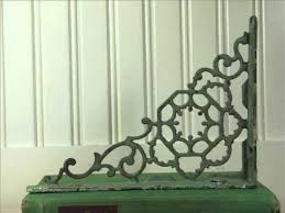 Black classic arch decorative shelf bracket. Decorative Shelf Brackets Becorative Shelf Brackets Metal Youtube