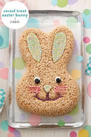 Birthday Cake Rice Krispie Treats Walmart Walmart Ideas Walmart Com Easter Bunny Cake Bunny Cake Easter Bunny Treats
