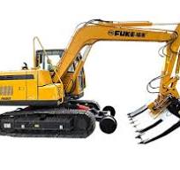 Excavadora sobre rieles | Mantenimiento de rieles | FUKE