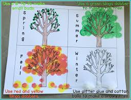 This post contains affiliate links. Four Seasons Painting For Kids Painting Inspired