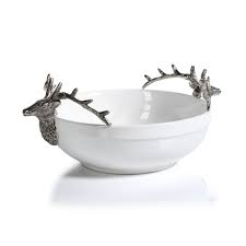 Get the best deal for unbranded ceramic decorative bowls from the largest online selection at ebay.com. 7 Tall Ceramic And Metal Large Decorative Bowl Stagg Head Design Overstock 23109641