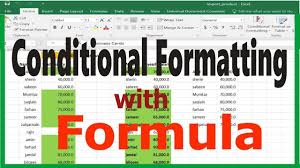 Excel Conditional Formatting With Formula Excel Training In 2020 Excel Tutorials Excel Learning Centers