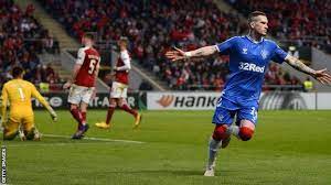 #vsports #allianzcup #taçadaliga #jogasmuitoum golo de ricardo horta já nos descontos garantiu ao sc braga a vitória frente ao fc porto e a conquista da. Sporting Braga 0 1 Rangers 2 4 Agg Gerrard S Side Reach Europa League Last 16 Bbc Sport
