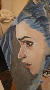 Satisfied with her look for now. On to the next face to work