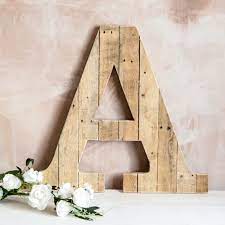 Wedding Wooden Initial Wedding Guest Book Wooden Monogram Wooden Initial Guest Book Alternati Rustic Chic Wedding Rustic Wedding Diy Rustic Wedding Table
