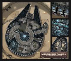 Deck Plan For A Yt 1300 Light Freighter Based On The Millennium Falcon Amp Nbsp 1253 Layer Photoshop Collag Star Wars Spaceships Star Wars Ships Deck Plans