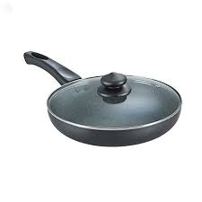 Omega Deluxe Granite 100 Pfoa Free Safest Non Stick Frying Pan Skillet With New 5 Layered Ge Kitchen Cookware Sets Cookware Set Stainless Steel Cookware Set