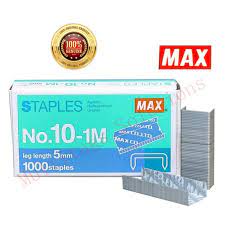 Your stapler and paper clip container stay wherever you put them. Max Staples No 10 1m Dawai Kokot Ubat Stapler Hd 10