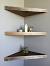 Bedroom Corner Shelving