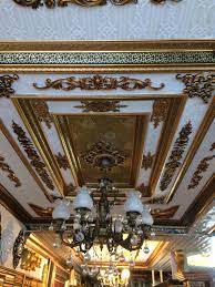 Delle Dekor Ahsappiyer Saray Tavan Avize Gobegi Avize Tavan Antik Tasarim Dekor