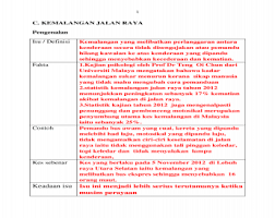 Secara umumnya, apa yang kita boleh konklusikan sebagai punca kemalangan trafik adalah disebabkan oleh sikap individu itu sendiri. Kemalangan Jalan Raya Doc Document