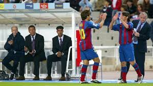This yes, riquelme recognises that it is impossible to know how play him to the group of luis enrique, able to i do not have neither idea of how has to play him river to the barcelona, but think that the. The Story Behind Messi S Debut In Barcelona Bbq With Riquelme Possible Transfer And Claiming For Points