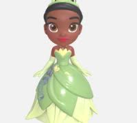 disney princess tiana" 3D Models to Print