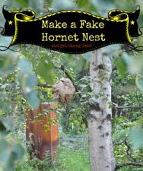 You can keep these pests at bay by eliminating possible food sources that may attract them, such as uncovered garbage bins, open sugary beverages, and. Diy Fake Wasp Hornet And Meat Bee Nests Little House Big Alaska