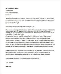 A letter of application which is sometimes called a cover letter is a type of document that you send together with your cv or resume. Primary School Teacher Application Cover Letter June 2021