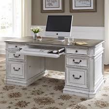 This collection includes an antique white desk for every home. Antique Computer Desk